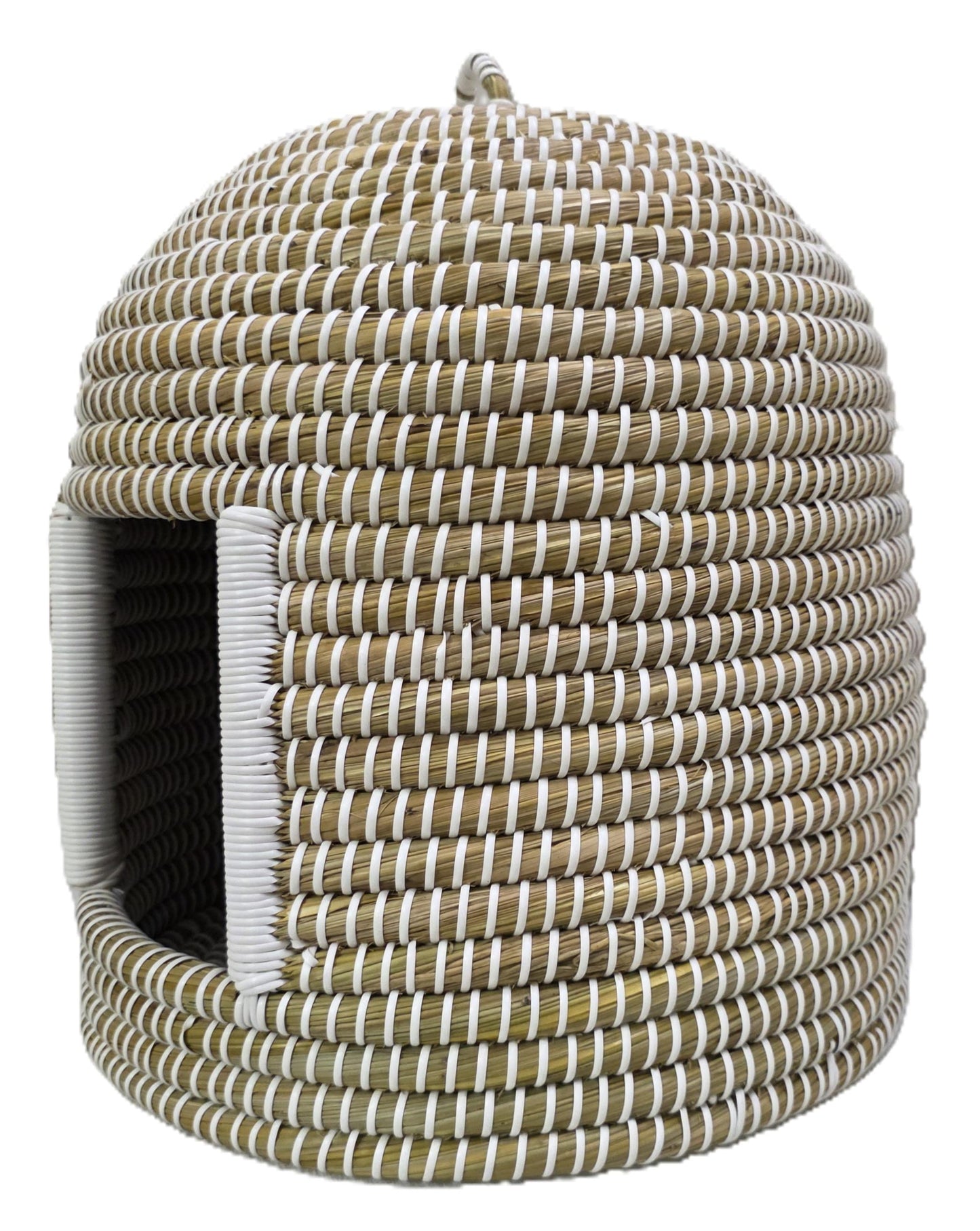 Eco-Friendly Kans Grass Cat House – 100% Natural