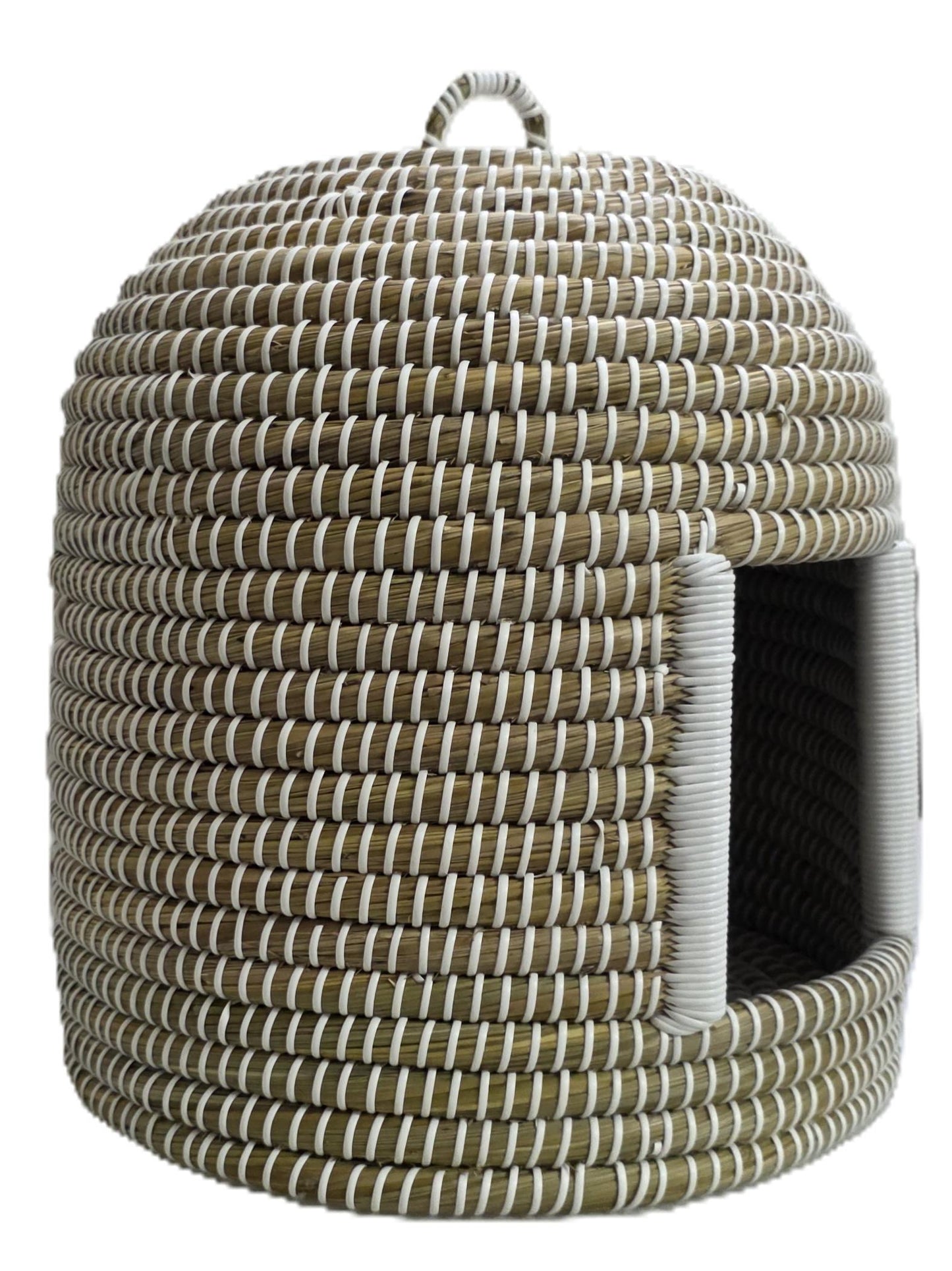 Eco-Friendly Kans Grass Cat House – 100% Natural