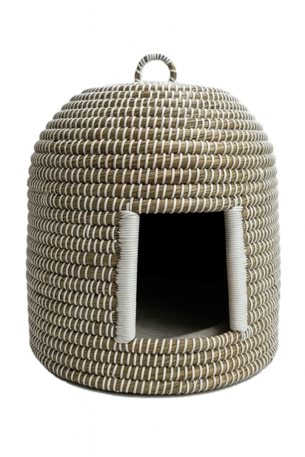 Eco-Friendly Kans Grass Cat House – 100% Natural