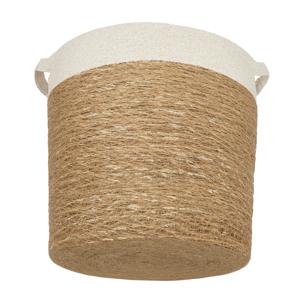 Handwoven Sea-Grass Planter Basket – Natural Charm with Protection(Set Of 3)