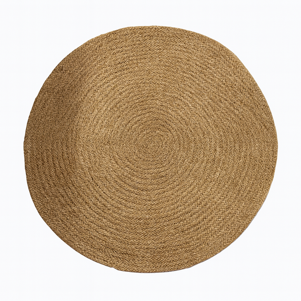 Handwoven Jute Placemats – Natural Dining Table Decor (Set of 4)